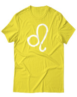 T-Shirt Αντρικό - Leo Just Lines - Color Thumbnail Κίτρινο