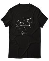 T-Shirt Αντρικό - Leo Universe - Color Thumbnail Μαύρο