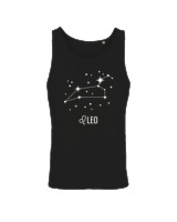 Αμάνικο Μπλουζάκι Αντρικό - Leo Universe - Color Thumbnail Μαύρο