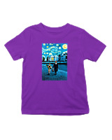 T-Shirt  - Leon - Color Thumbnail Σκούρο Μωβ