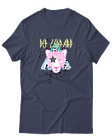 T-Shirt Αντρικό - Leppard - Color Thumbnail Μπλε Γκρι