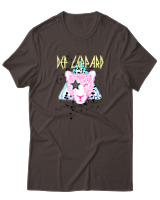 T-Shirt Αντρικό - Leppard - Color Thumbnail Καφέ