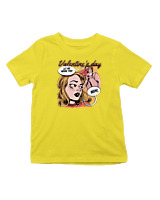 T-Shirt  Παιδικό - Let Me Adore You - Color Thumbnail Κίτρινο