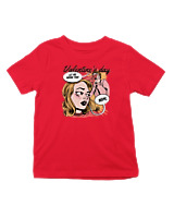 T-Shirt  Παιδικό - Let Me Adore You - Color Thumbnail Κόκκινο