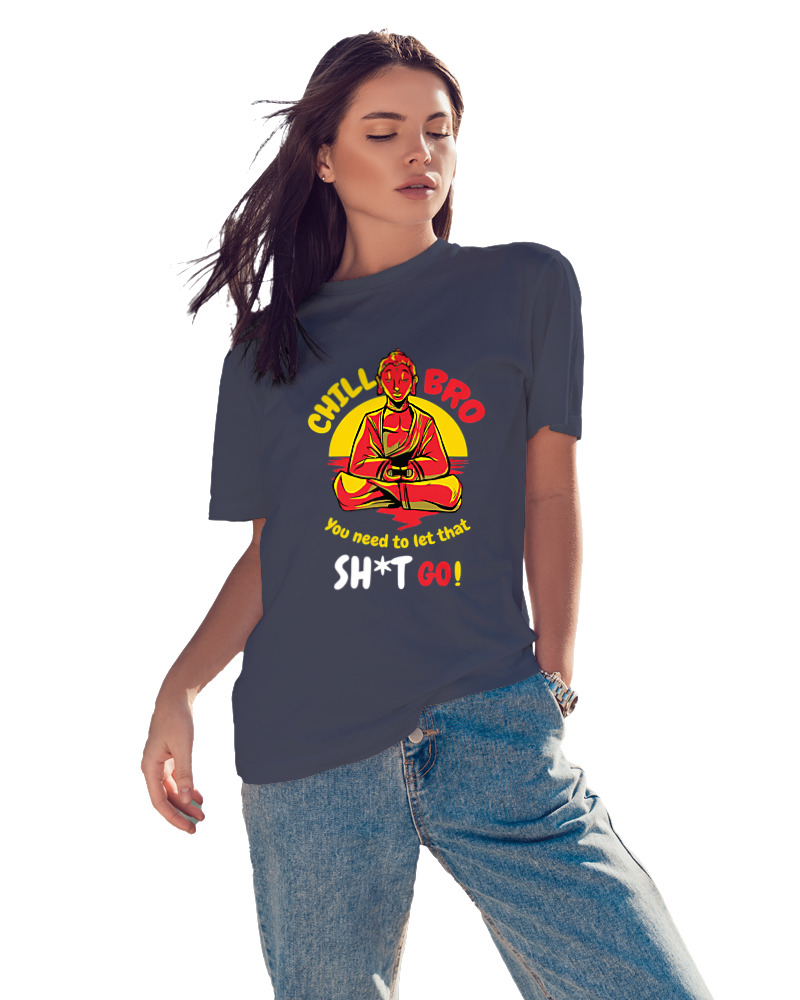 T-Shirt  Γυναικείο - Let That Shit Go - Image 2