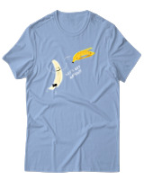 T-Shirt Αντρικό - Lets Get Naked - Color Thumbnail Γαλάζιο