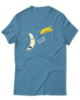T-Shirt Αντρικό - Lets Get Naked - Color Thumbnail Τιρκουάζ