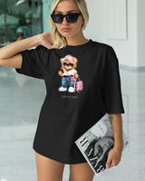 T-Shirt Classic - Lets Go Travel - Color Thumbnail BLACK