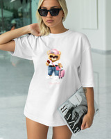 T-Shirt Classic - Lets Go Travel - Color Thumbnail WHITE