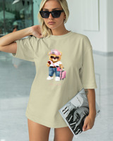 T-Shirt Classic - Lets Go Travel - Color Thumbnail SAGE GREEN