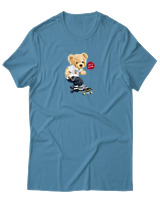 T-Shirt Αντρικό - Let's Move - Color Thumbnail Τιρκουάζ