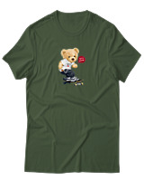 T-Shirt Αντρικό - Let's Move - Color Thumbnail Κυπαρισσί