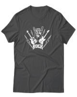 T-Shirt Αντρικό - Lets Rock - Color Thumbnail Ανθρακί