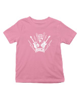 T-Shirt  Παιδικό - Lets Rock - Color Thumbnail Ροζ
