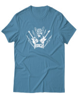 T-Shirt  Γυναικείο - Lets Rock - Color Thumbnail Τυρκουάζ