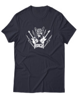 T-Shirt  Γυναικείο - Lets Rock - Color Thumbnail Σκούρο Μπλέ