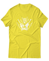 T-Shirt  Γυναικείο - Lets Rock - Color Thumbnail Κίτρινο
