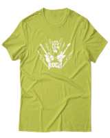 T-Shirt  Γυναικείο - Lets Rock - Color Thumbnail Λαχανί