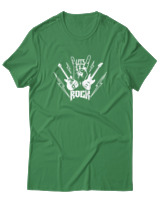 T-Shirt  Γυναικείο - Lets Rock - Color Thumbnail Πράσινο