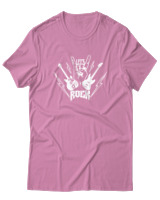 T-Shirt  Γυναικείο - Lets Rock - Color Thumbnail Ροζ