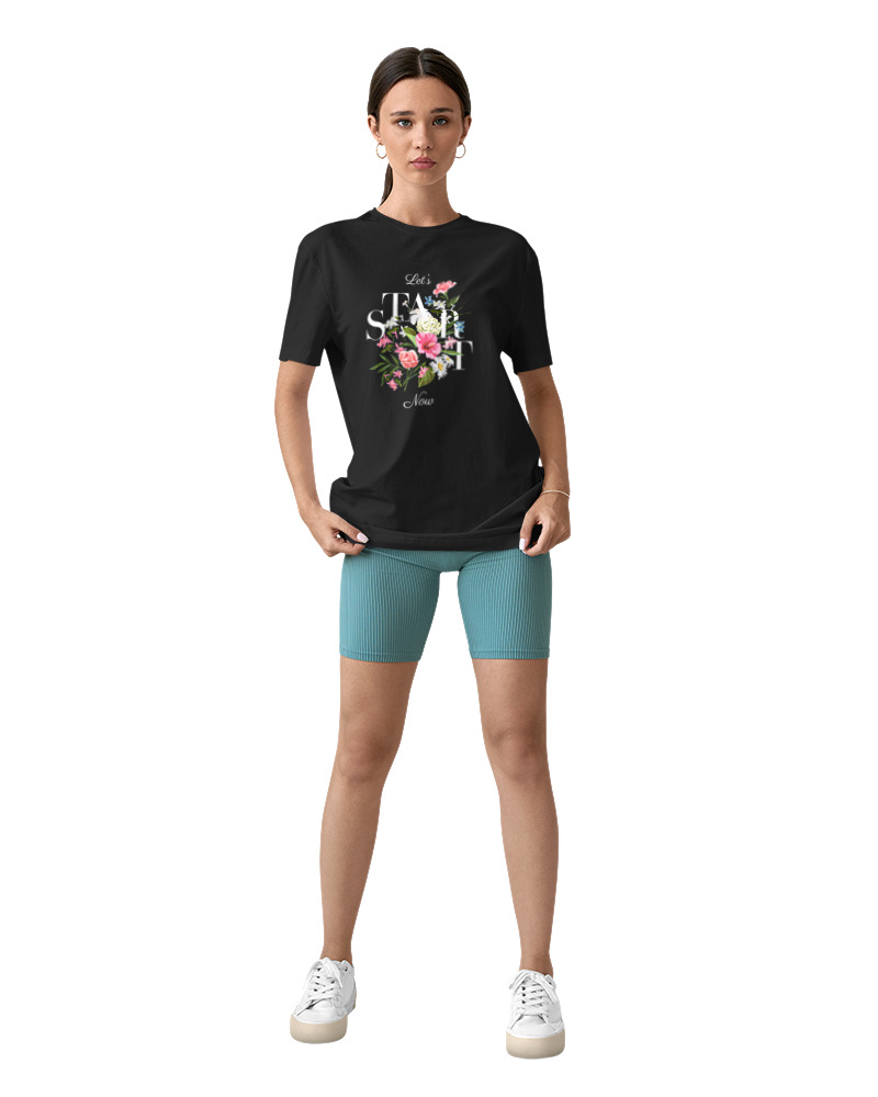 T-Shirt Woman Fashion Γυναικείο - Lets Start Now - Image 2