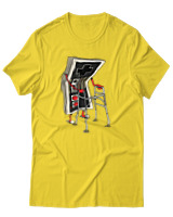 T-Shirt Unisex - Level Old - Color Thumbnail Χρυσό Κίτρινο