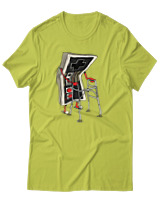 T-Shirt Unisex - Level Old - Color Thumbnail Λαχανί