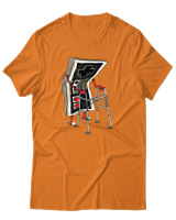 T-Shirt Unisex - Level Old - Color Thumbnail Πορτοκαλί