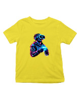T-Shirt  Παιδικό - Level Up - Color Thumbnail Κίτρινο