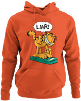 Φούτερ με κουκούλα - Liar - Color Thumbnail Orange