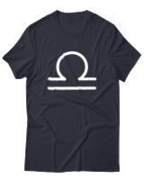 T-Shirt  Γυναικείο - Libra Just Lines - Color Thumbnail Σκούρο Μπλέ