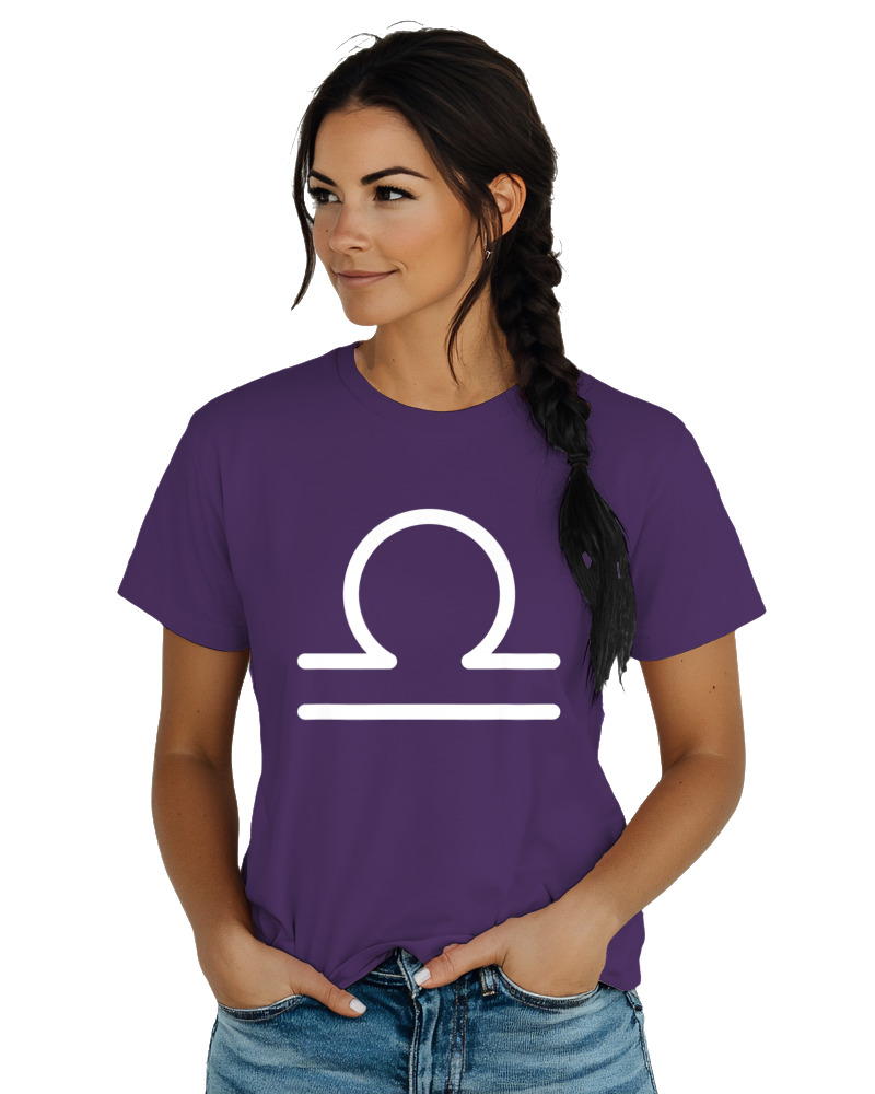 T-Shirt  Γυναικείο - Libra Just Lines - Image 1