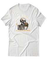 T-Shirt Αντρικό - Life Is Better With Burger - Color Thumbnail Άσπρο
