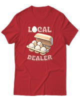 T-Shirt Unisex - Local Dealer - Color Thumbnail Κόκκινο
