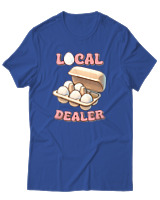 T-Shirt Unisex - Local Dealer - Color Thumbnail Μπλε Ρουά