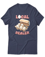 T-Shirt Unisex - Local Dealer - Color Thumbnail Μπλε Γκρι