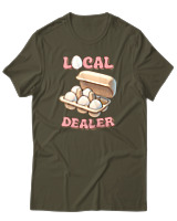 T-Shirt Unisex - Local Dealer - Color Thumbnail Χακί