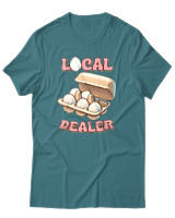T-Shirt Unisex - Local Dealer - Color Thumbnail Μπλε Πράσινο