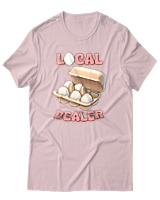 T-Shirt Unisex - Local Dealer - Color Thumbnail Απαλό Ροζ