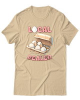 T-Shirt Unisex - Local Dealer - Color Thumbnail Μπεζ