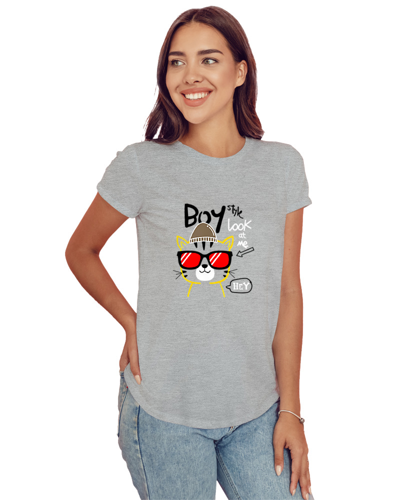 T-Shirt Στενή Γραμμή - Look At Me - Image 1