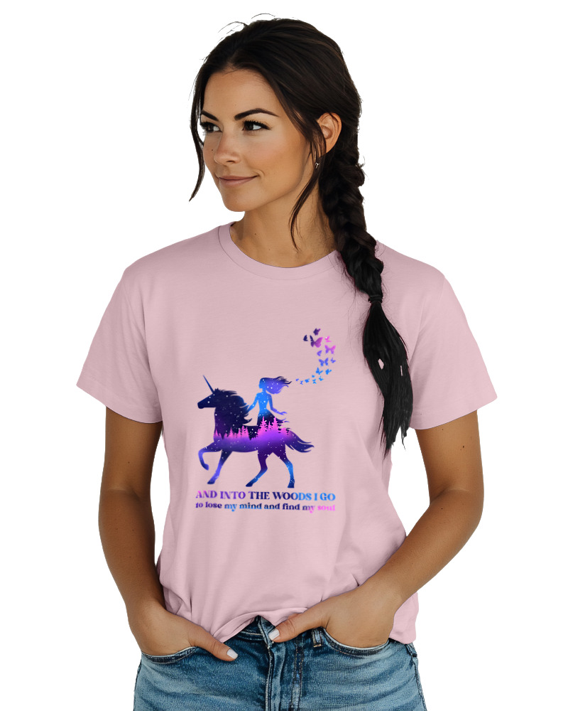 T-Shirt  Γυναικείο - Loose My Mind Find My Soul - Image 1