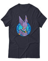 T-Shirt Αντρικό - Lord Beerus - Color Thumbnail Σκούρο Μπλε