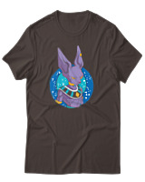 T-Shirt Αντρικό - Lord Beerus - Color Thumbnail Καφέ