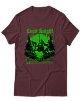 T-Shirt Unisex - Lord Knight - Color Thumbnail Μπορντό
