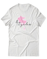 T-Shirt  Γυναικείο - Los Angeles Script - Color Thumbnail Άσπρο