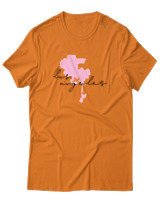 T-Shirt  Γυναικείο - Los Angeles Script - Color Thumbnail Πορτοκαλί