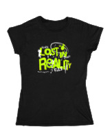 Κοριτσίστικο Κοντομανικο Παιδικό - Lost In Reality - Color Thumbnail Μαύρο