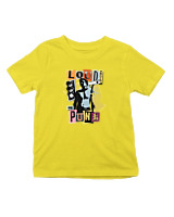 T-Shirt  Παιδικό - Loud Proud And Punk - Color Thumbnail Κίτρινο