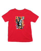T-Shirt  Παιδικό - Loud Proud And Punk - Color Thumbnail Κόκκινο